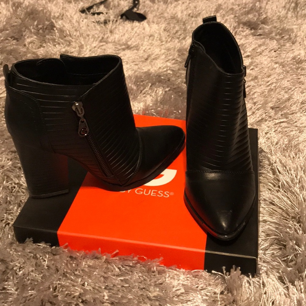 Guess Black Booties